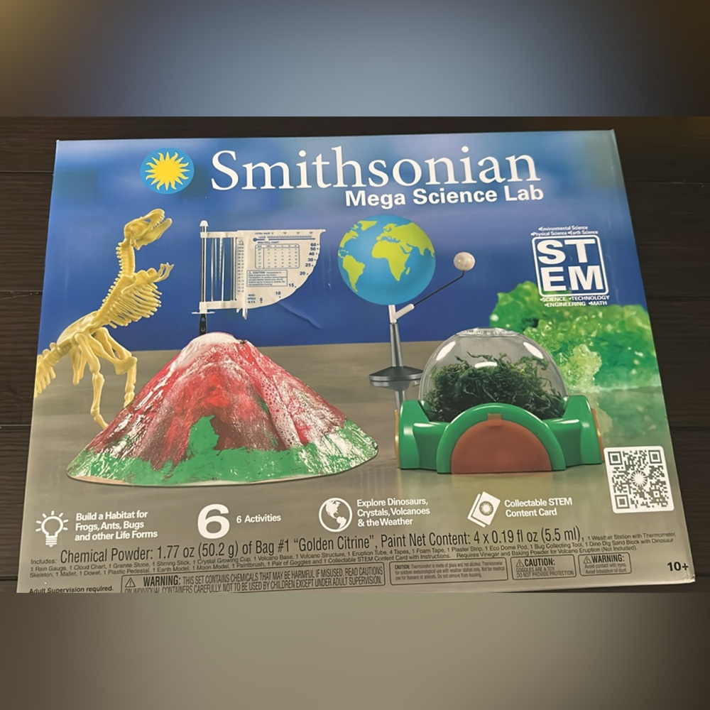 New Smithsonian Mega Science Lab Kit